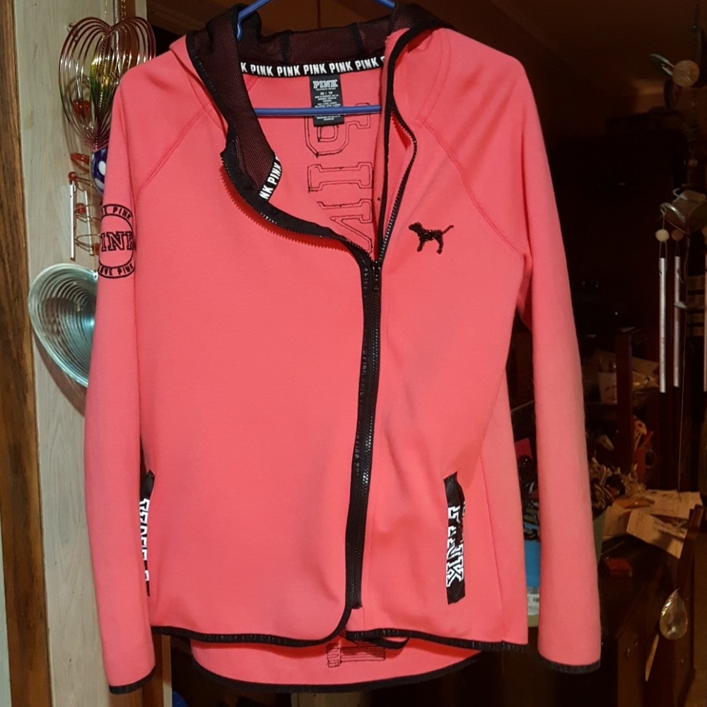 RARE FASHION SHOW VS/PINK BLING ASYMETEUCAL JACKET